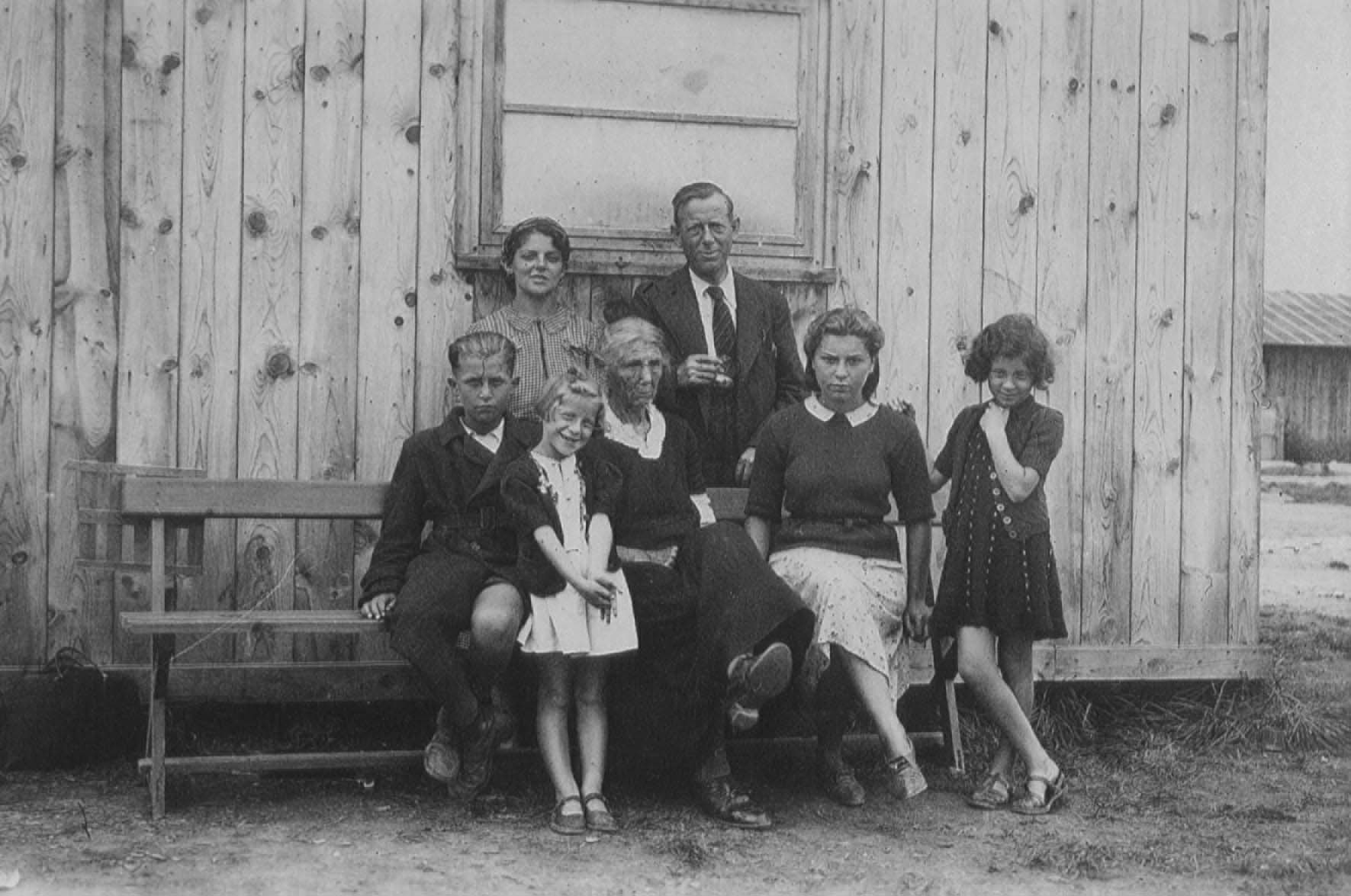 The Kann Family at the Gurs Internment Camp