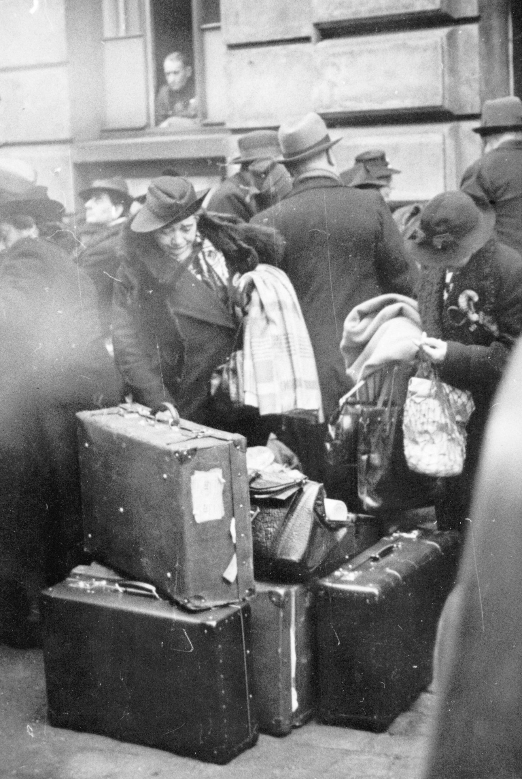 Deportation from Germany bound for Gurs Internment Camp