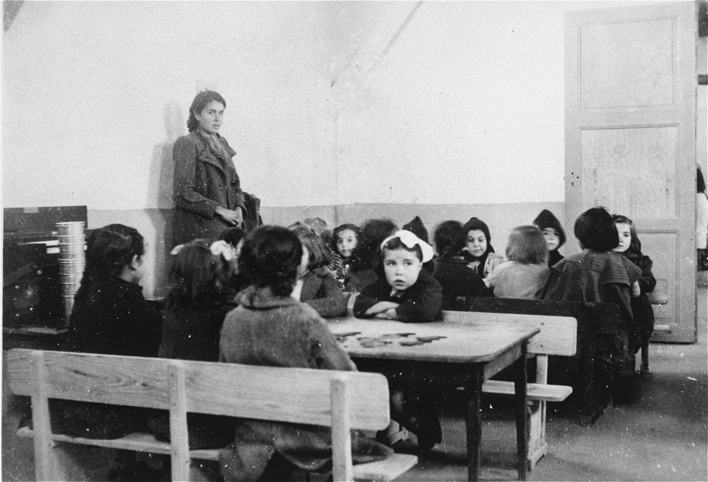 OSE pre-school in Rivesaltes Internment Camp