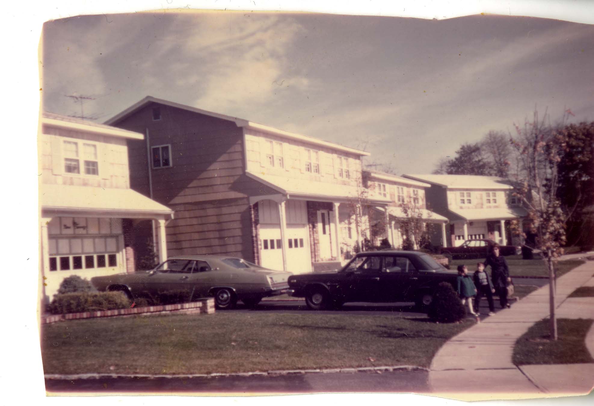 Peresecki Home with Cars circa 1970