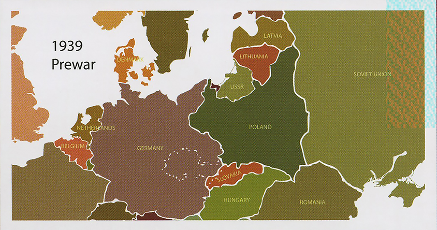 1939 Prewar Northern Europe