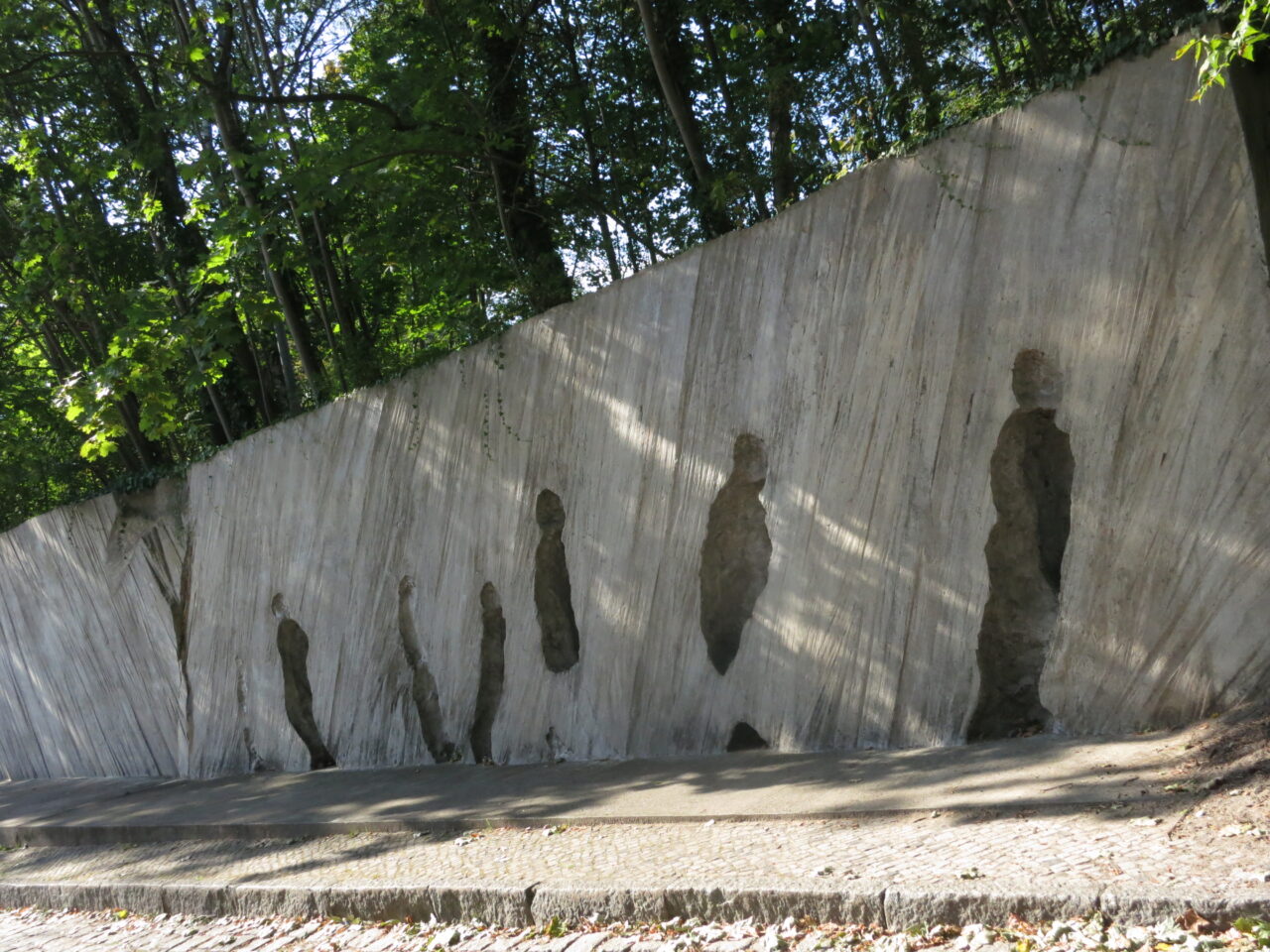 Image of Gleis 17 (Track 17) Deportation Memorial in Berlin, Germany, 2016