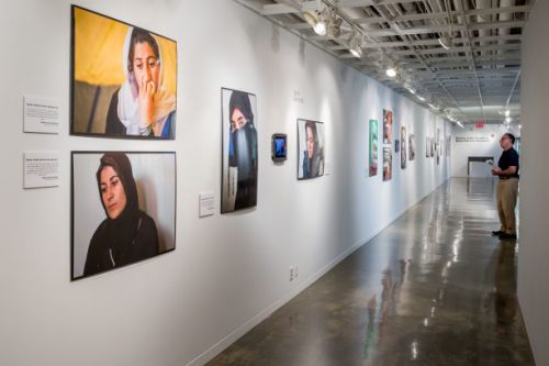 Image of Yazidi Women exhibition, 2015